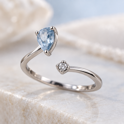 OFICIAA® Elara Dewline Ring — angle view