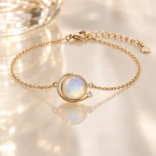OFICIAA® Evara Dew Orbit Bracelet — hero view