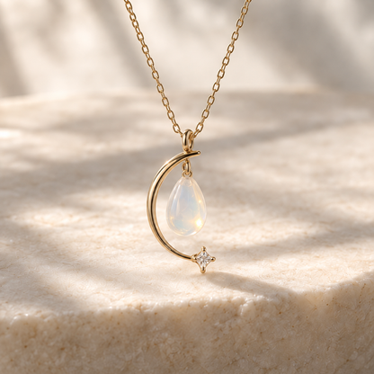 OFICIAA® Maren Dawn Veil Necklace — hero view